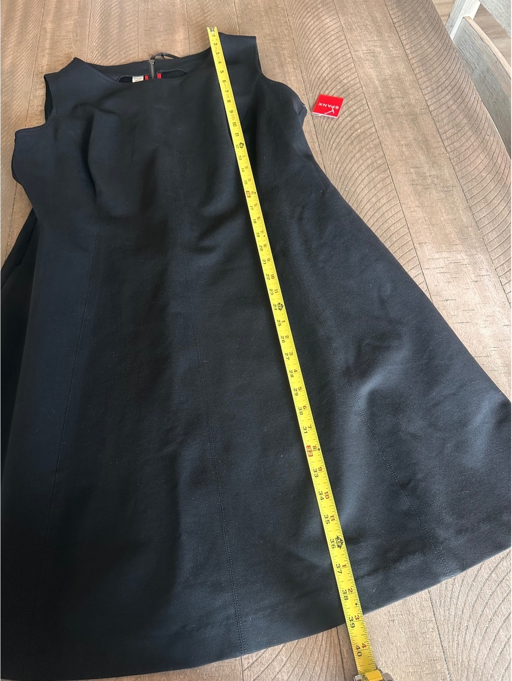 NWT SPANX The Perfect Fit & Flare Dress in Classic Black Women’s size 1X 20381R - Picture 10 of 15